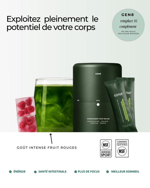 Boost Nutritionnel Complet Tout-en-un.
