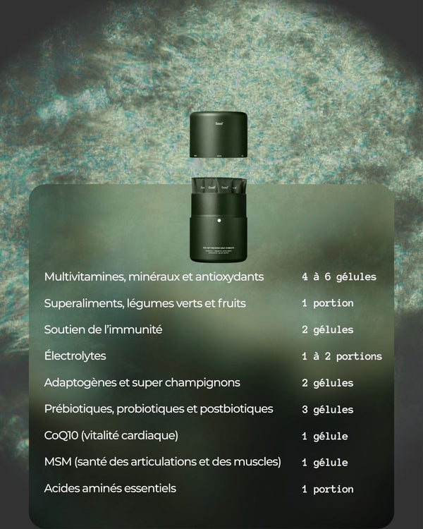 Boost Nutritionnel Complet Tout-en-un.